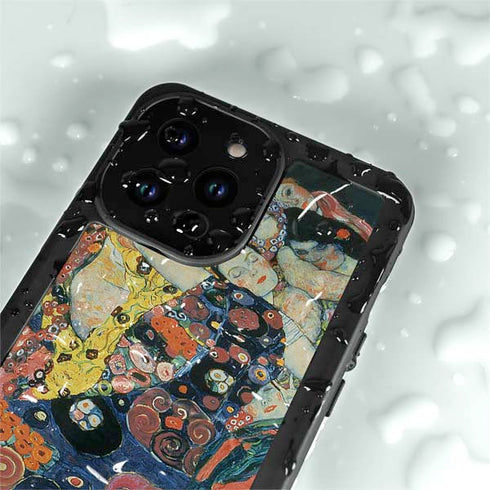 The Maiden by Klimt iPhone 15 Pro Waterproof Case